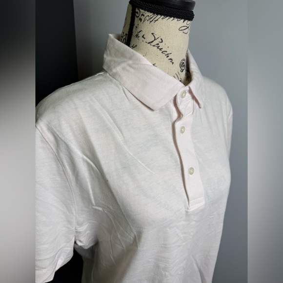 J.Crew Sueded cotton polo shirt NWT Size M - Picture 2 of 11